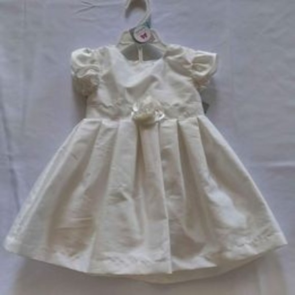 Carters Other - NWT Carters White Dress ~ sz 24 mo